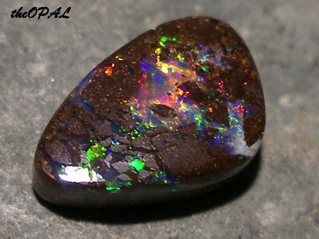 Pietre preziose: theOPAL***BUNTER BOULDER MATRIX OPAL 4,41ct (Australien)*** – Nuovo e nell'imballaggio originale da Ebnat-Kappel venduto da theOPAL 3