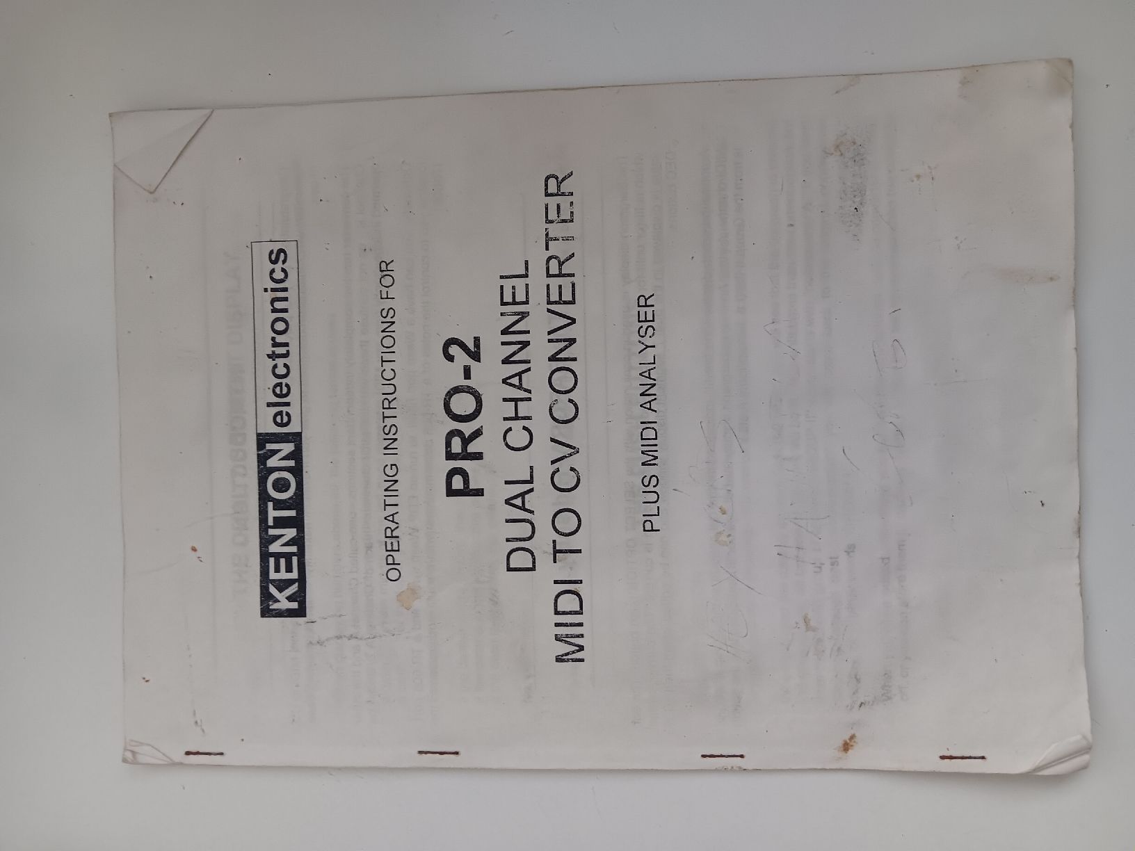 Musikinstrumente: Kenton pro 2 midi to cv converter  – Gebraucht aus Versoix von lpid69 8