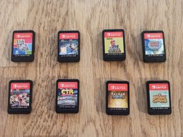 8 x Spiele im Set - Sammlung - Nintendo Switch / NSW - TOP