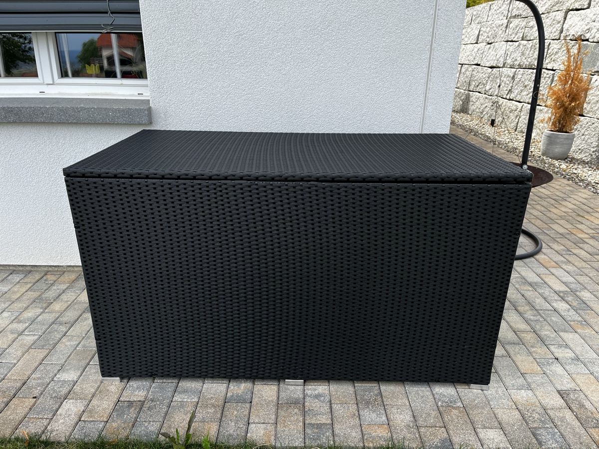 Vidaxl Auflagenboxen: Grosse Kissenbox Gartenbox Polyrattan – Gebraucht aus Wolfisberg von sam92