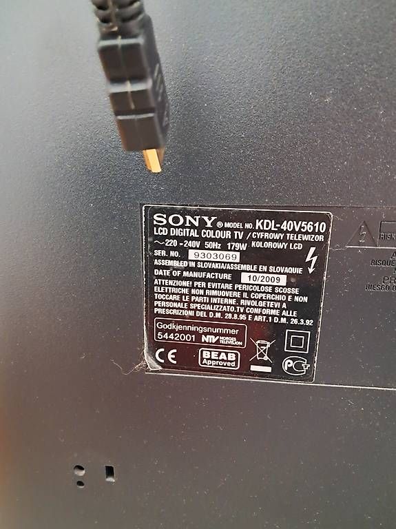Sony Televisori: Sony Fernseher – Usato da Cham venduto da Danv40 4
