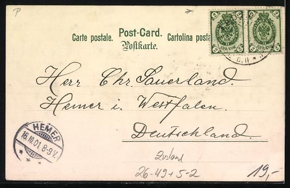 Cartes postales: E. Döcker: Dame mit elegantem Kopfschmu – D'occasion à Berlin par bartko-reher 1