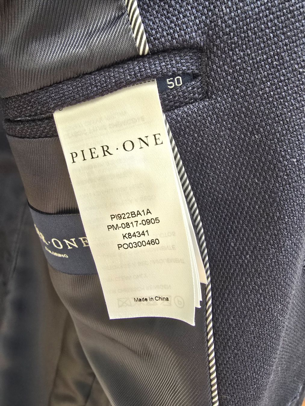Completi: Sakko Pier One blue (Gr. 50) – Usato da Alpnach Dorf venduto da ben_zb29 4