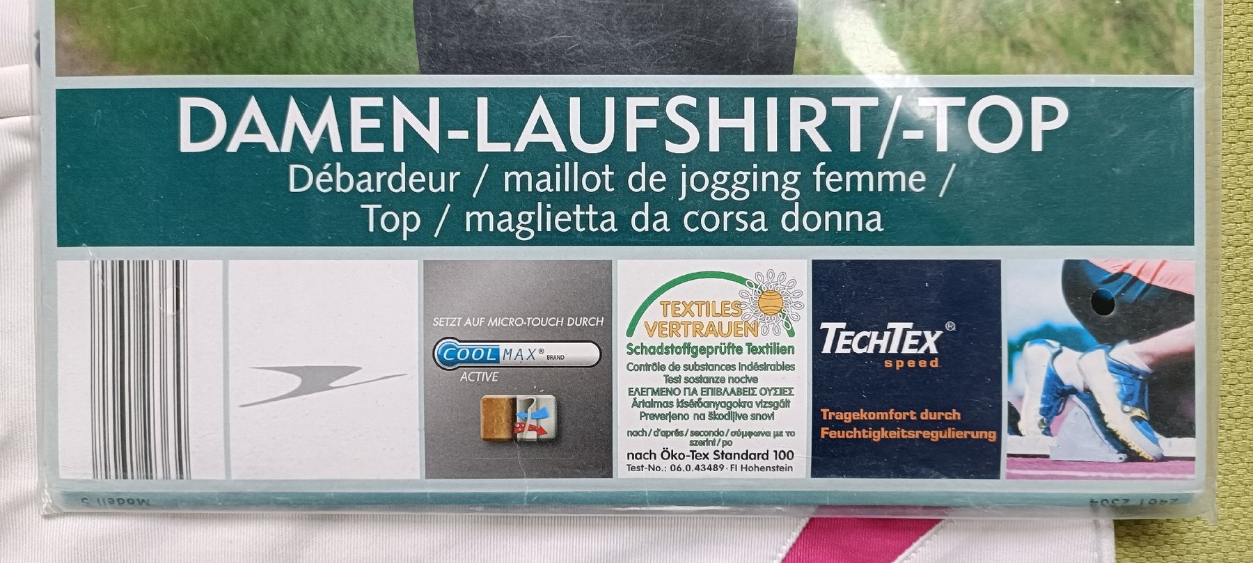 T-Shirts: Damen Laufshirt mit Coolmax Gr. 38 – Gebraucht aus Porza von tbch 1