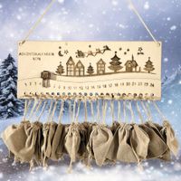 Adventskalender „Weihnachtsdorf mit Wandermotiv“