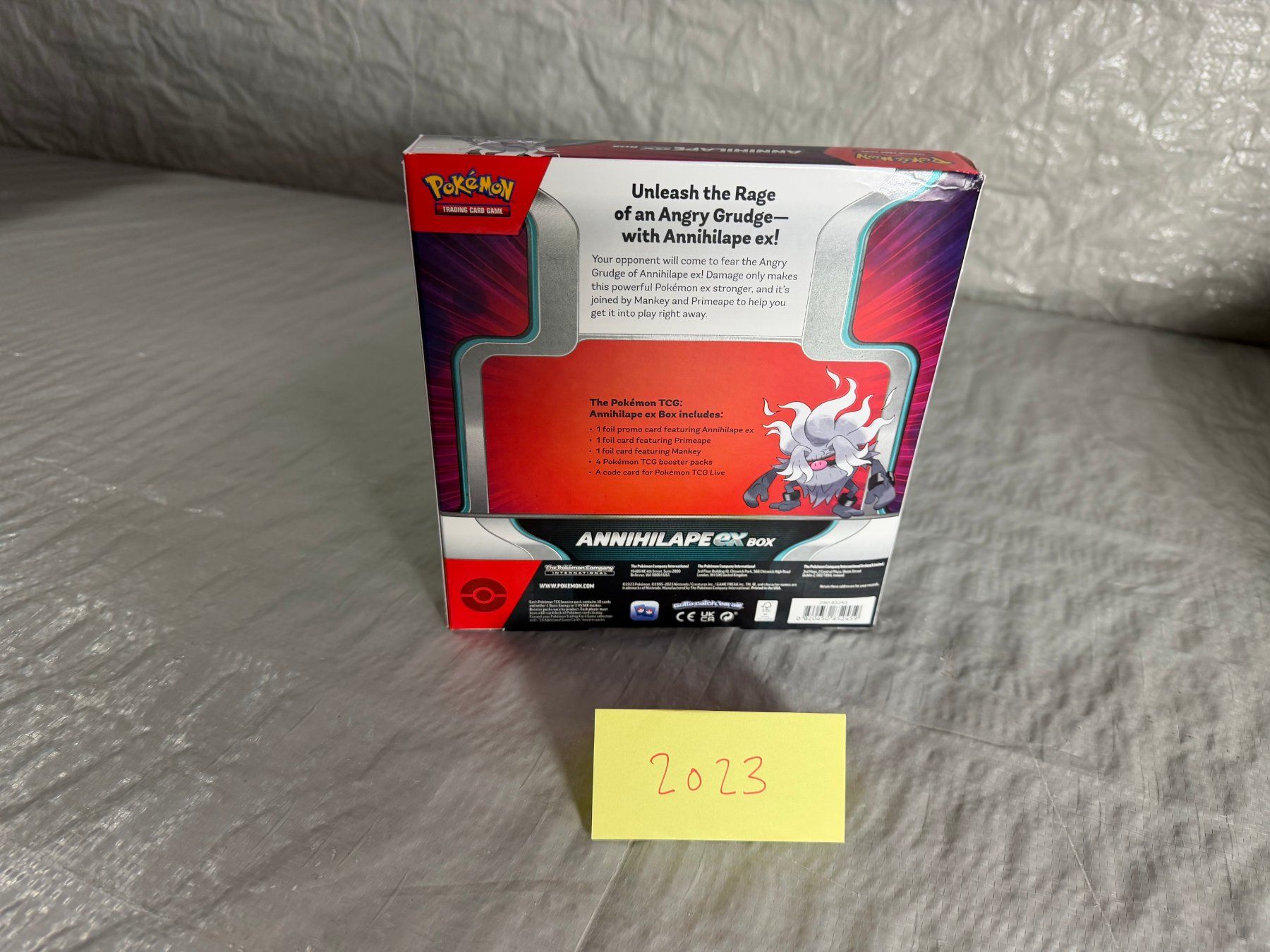 Pokémon Carte collezionabili: POKEMON-ANNIHILAPE EX BOX-2023-EN – Nuovo e nell'imballaggio originale da Frick venduto da RC2367 1