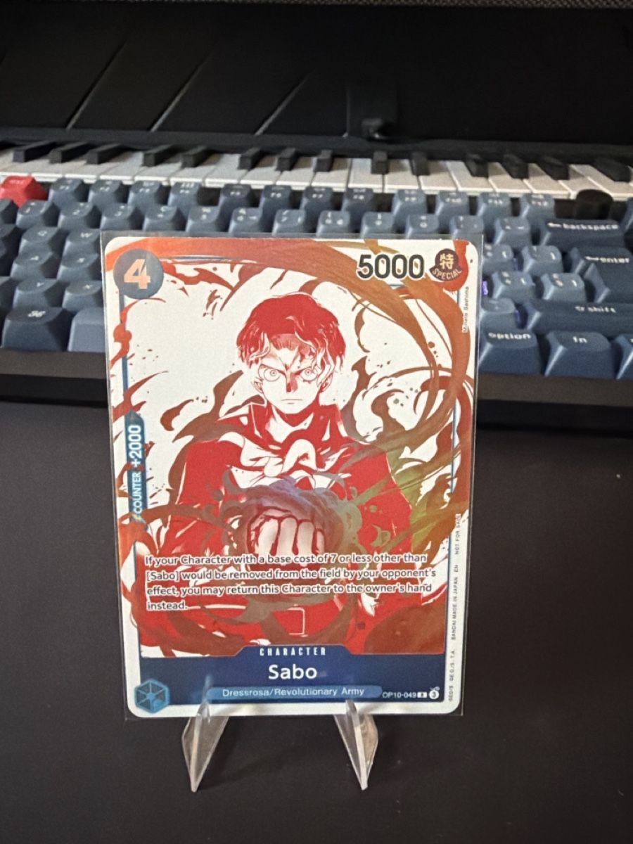 Bandai Carte collezionabili: One Piece Promo Karte - Sabo – Nuovo (secondo la descrizione) da Kriens venduto da Ajiani