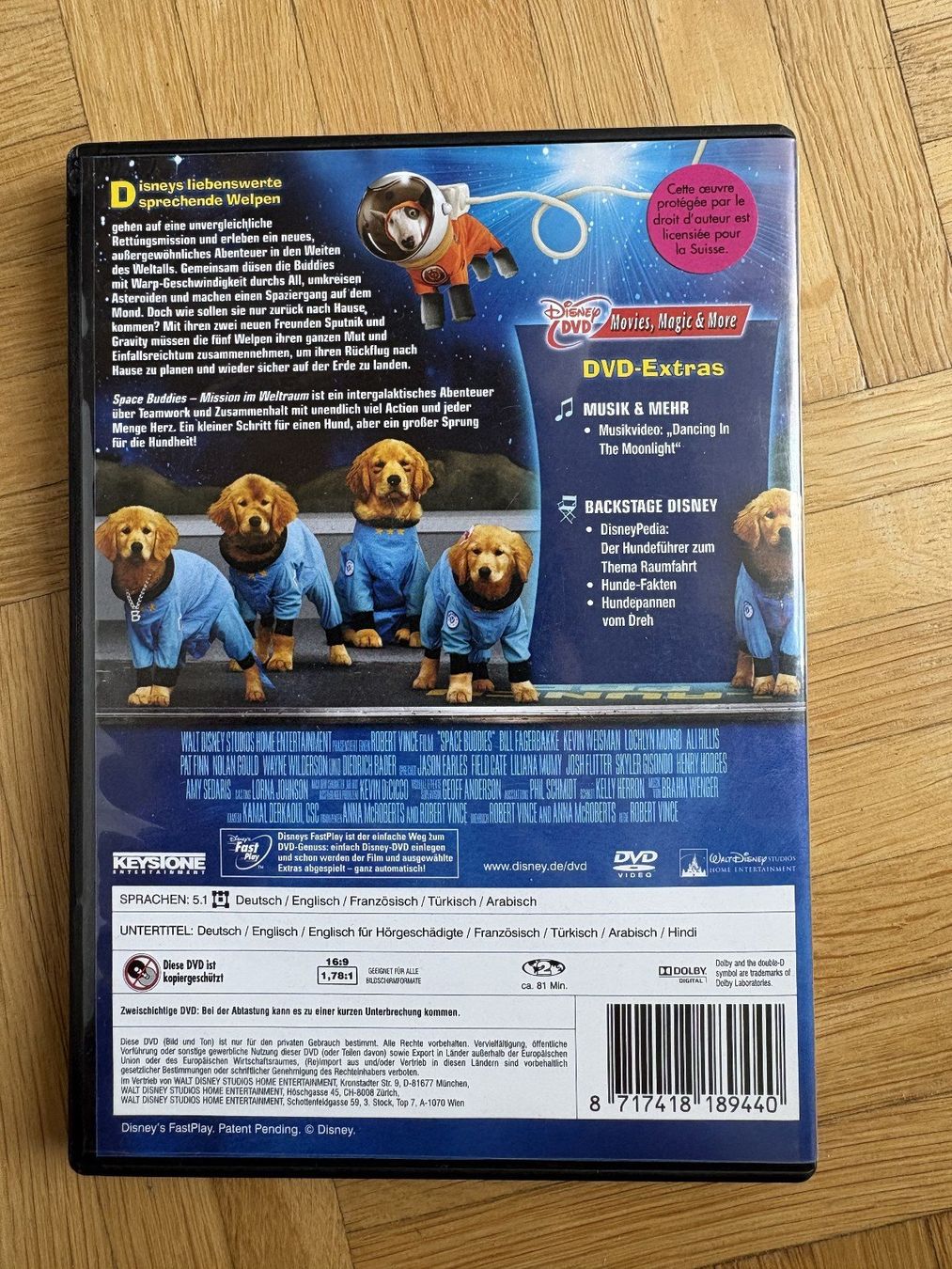 Tutti i DVDs: Space Buddies - DVD – Usato da Zürich venduto da Malcom 2
