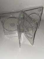 4 DVD Cases Clear Plastic