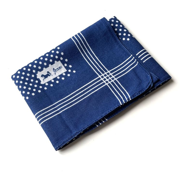 UK_Stone Bandana Herren - Baumwolle 60x60cm Mit Blumen Streifen