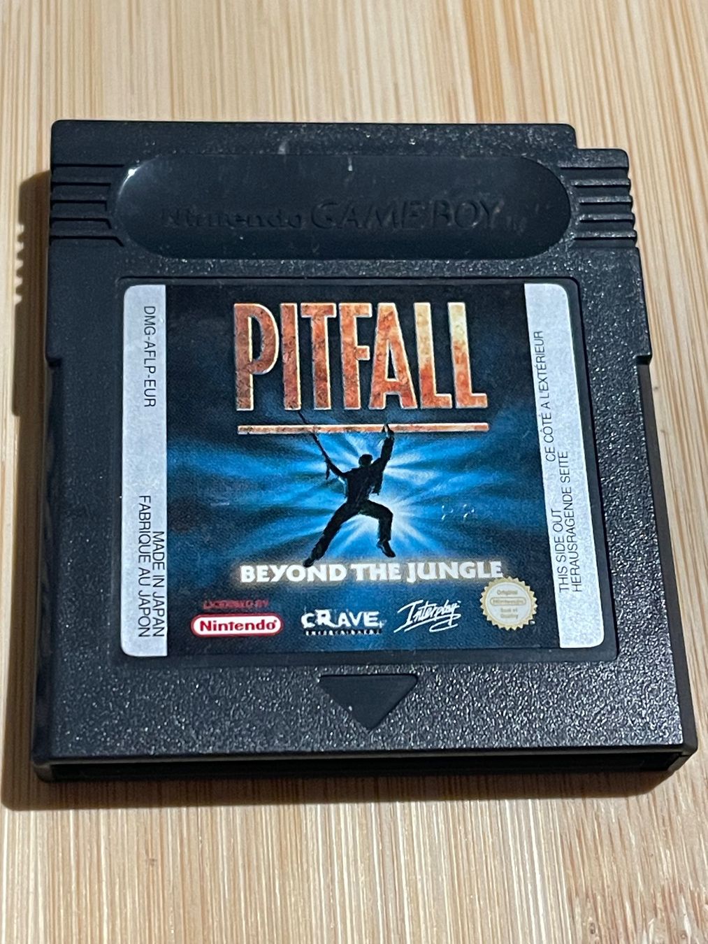 Nintendo Giochi: Pitfall: Beyond the Jungle - Game Boy - schöner Zustand! – Usato da Zuerich venduto da Dorsi