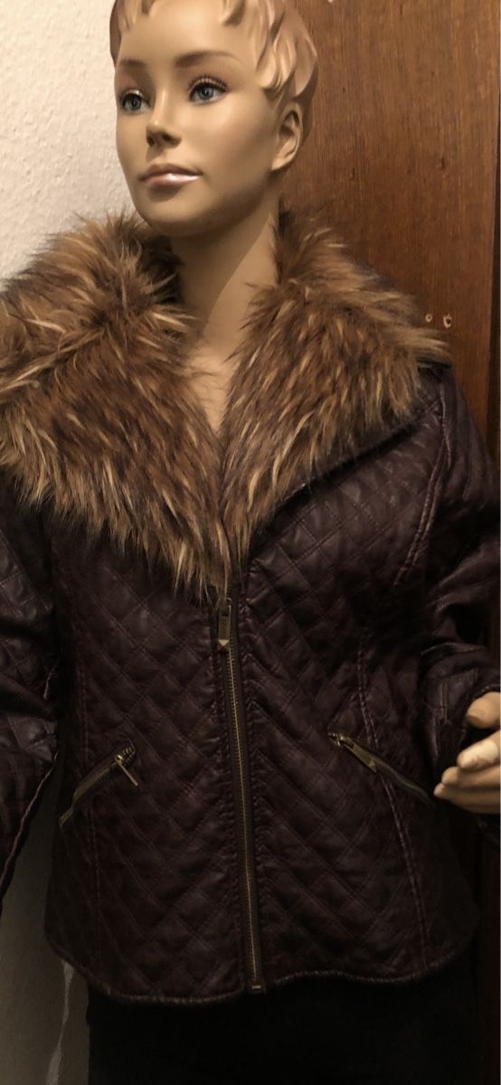 Guess Jacken: Damen Leder Guess Jacke Gr/M – Neu (gemäss Beschreibung) aus Basel von Ivana_4 3