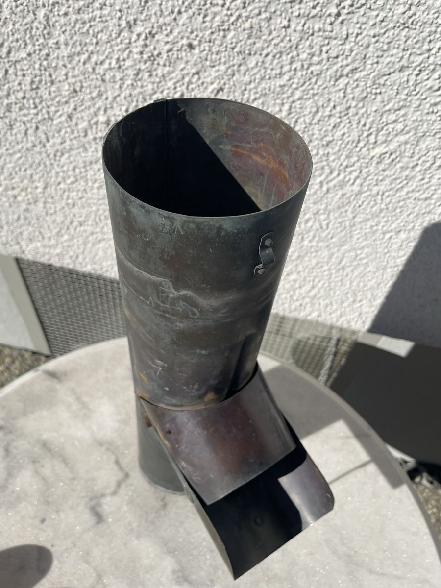 Sonstiges Baustoffe: Regenwasserklappe Kupfer – Gebraucht aus Siebnen von Starlauf 1