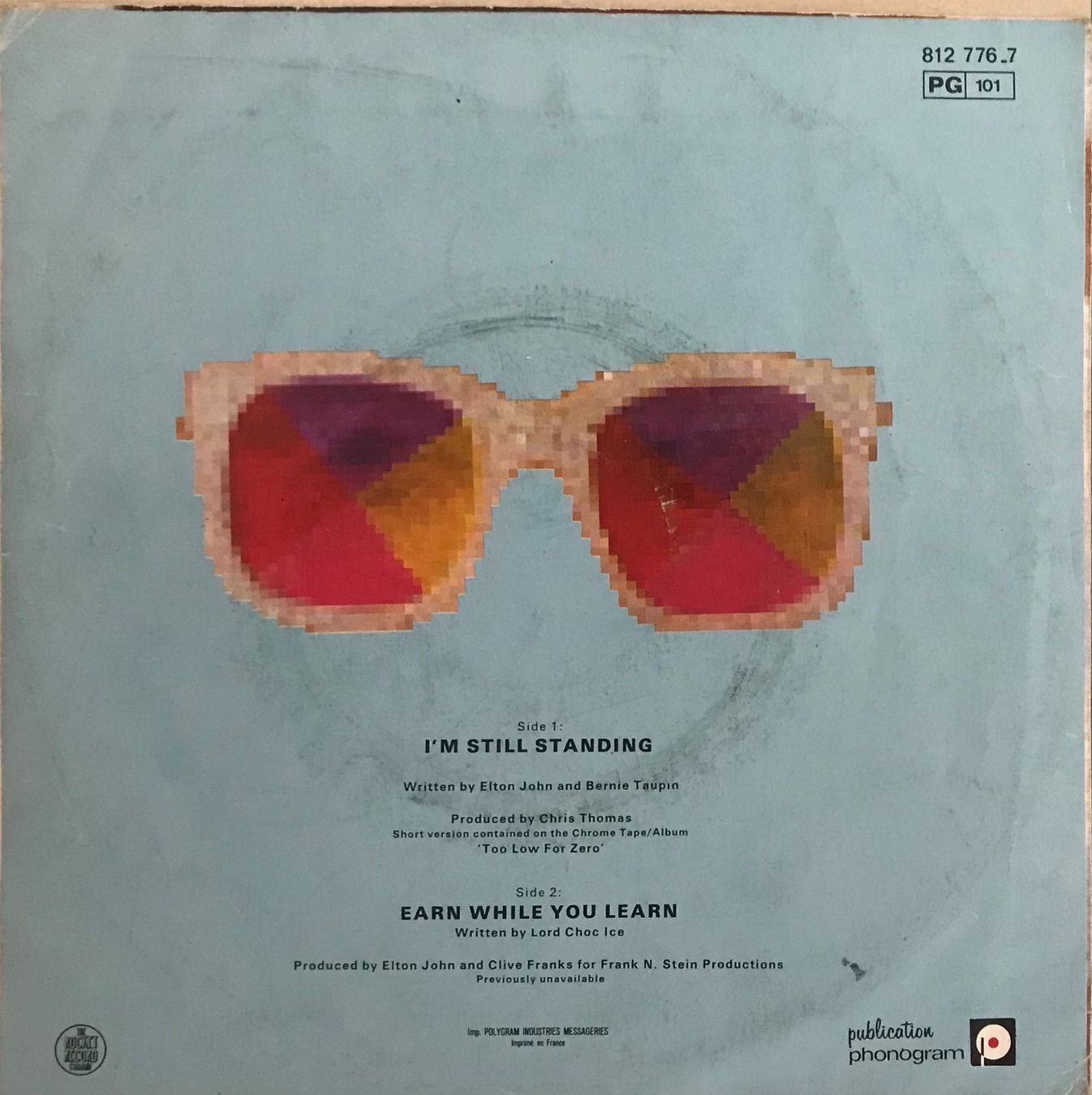 Schallplatten: ELTON JOHN - I'M STILL STANDING – Gebraucht aus Bussigny von  1