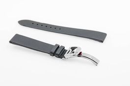 Jaeger-LeCoultre gray strap with steel deployant 17mm NEW