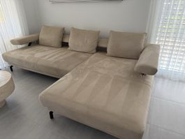 Dieter Knoll Ecksofa Beige (305x190 cm)