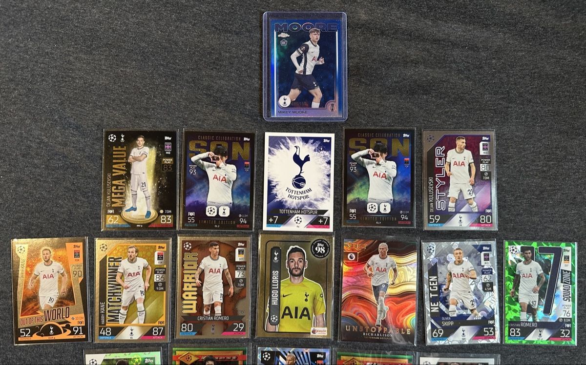 Topps Carte collezionabili: TOTTENHAM HOTSPURS SAMMLUNG – Nuovo (secondo la descrizione) da Binz venduto da Cediboy 1
