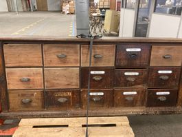 Antiker Apothekerschrank Leipzig 1880 Rarität
