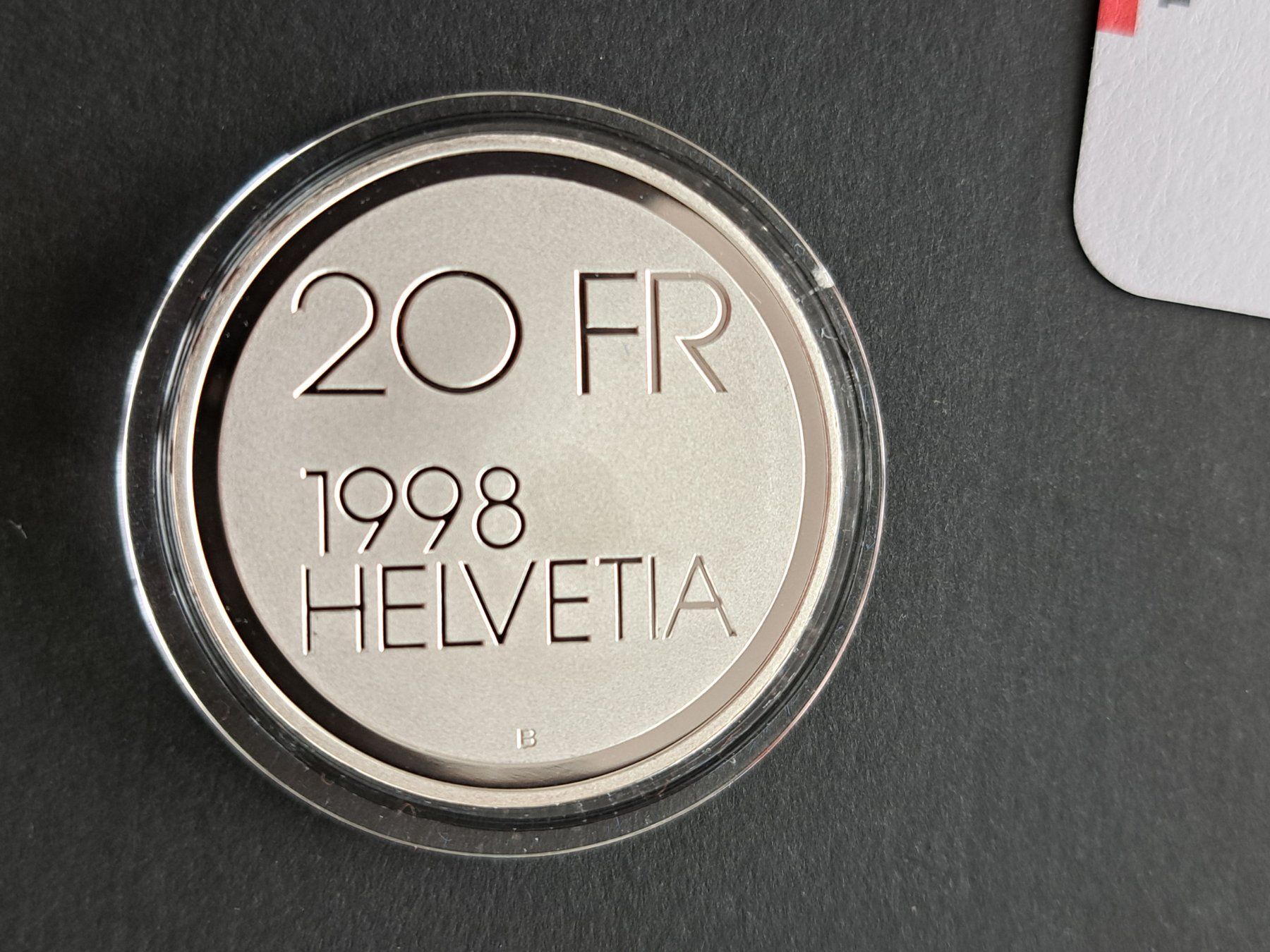 Tutti le monete: 20 Fr. Gedenkmünze 1998  C.F. Meyer PP – Usato da Bazenheid venduto da derdelorean01 2