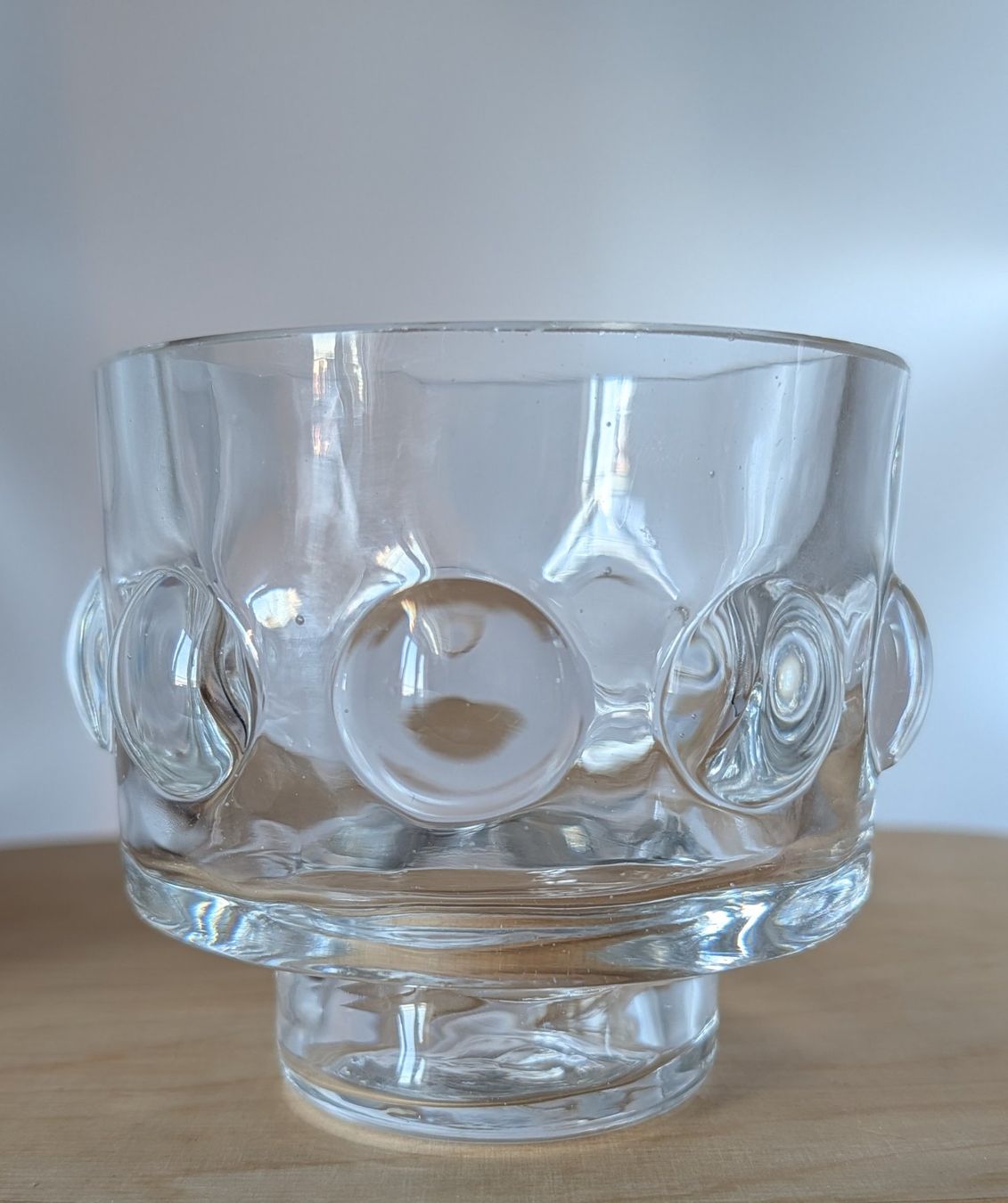 Portacandele: Pukeberg Kerzenhalter Eva Englund Glas 60er – Usato da Luzern venduto da mac_qh8h