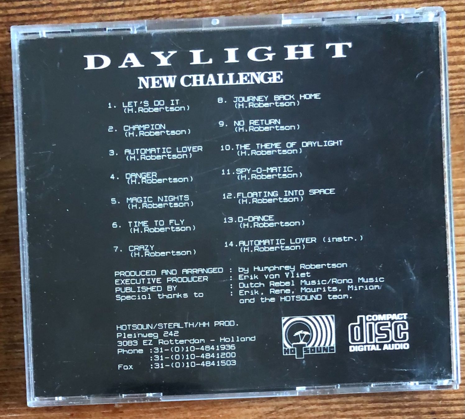 CD: Daylight – New Challenge CD, Synth-Pop – Usato da Luzern venduto da Schlafenicht00 1