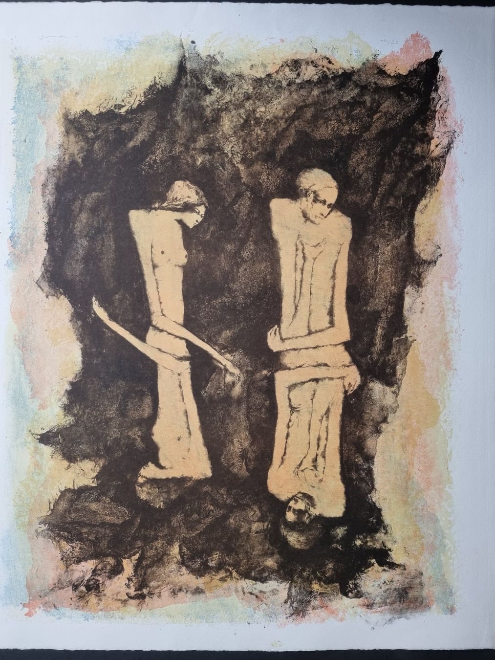 Grafica & Litografie: MICHELE MAINOLI LITHOGRAPHIE SIGNIERT NUMMERIERT – Usato da Gersau venduto da grafik-kunst 3