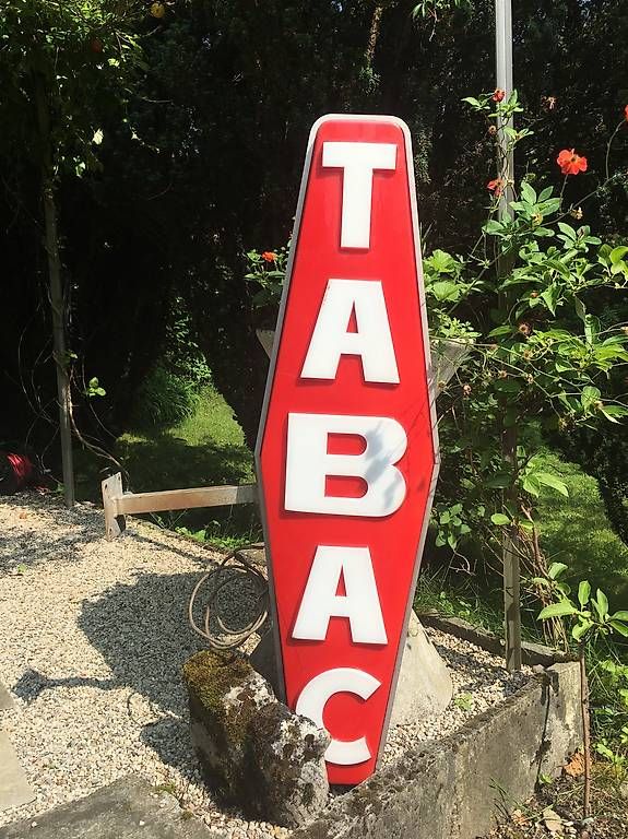 Schilder: Enseigne lumineuse Tabac vintage – Gebraucht aus Lausanne von Loopaul 1