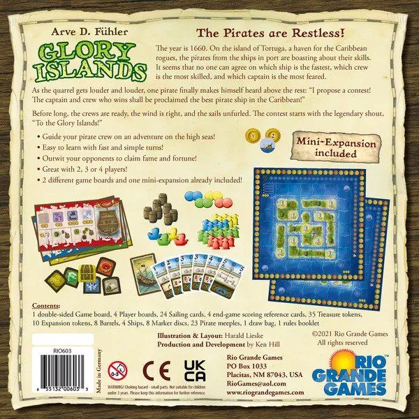 Giochi: Glory Island – Nuovo e nell'imballaggio originale da Roggwil TG venduto da Tarina27 1