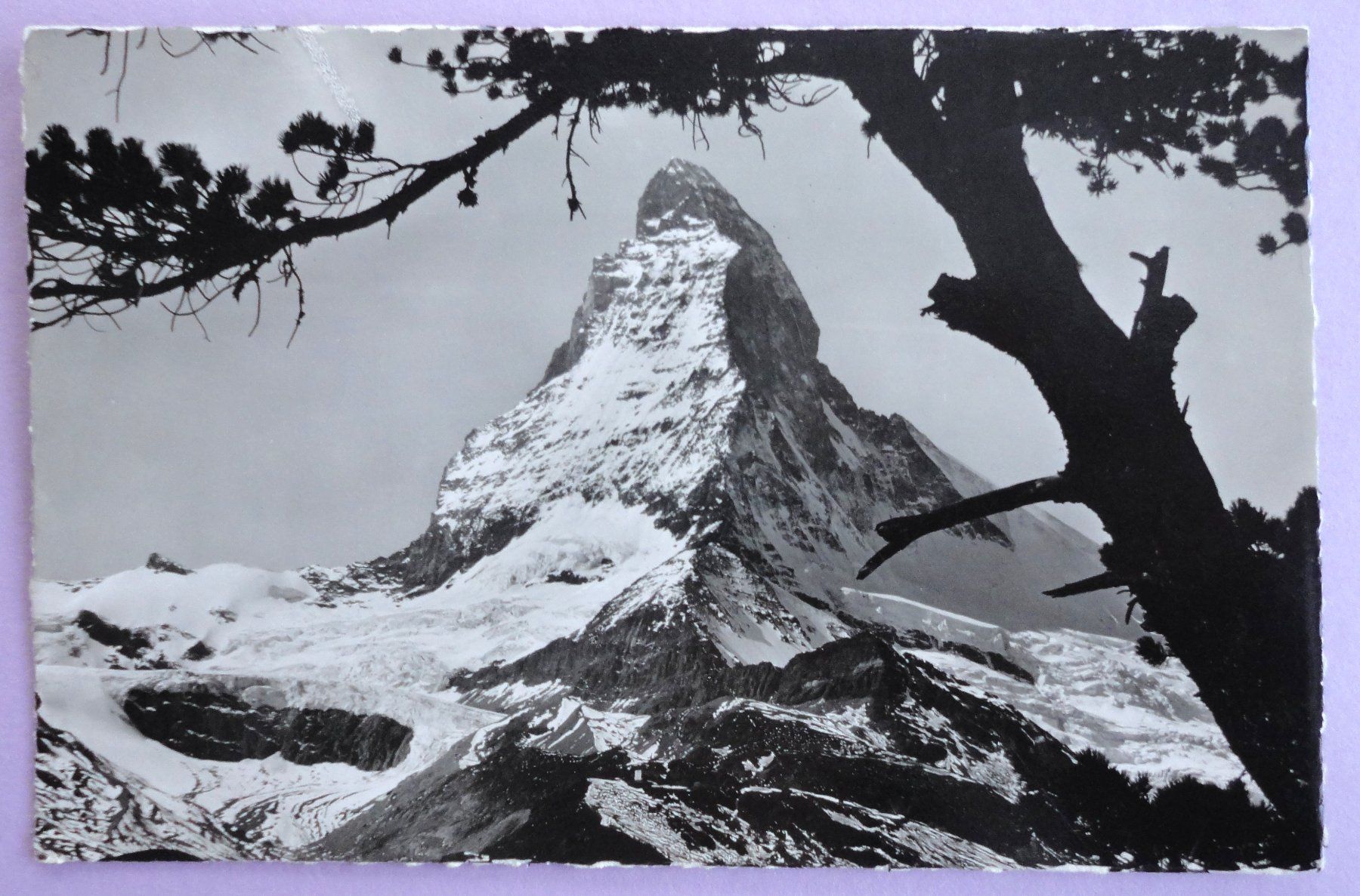 Ansichtskarten: Zermatt, Riffelalp, Matterhorn – Gebraucht aus Fétigny von Billy2miny