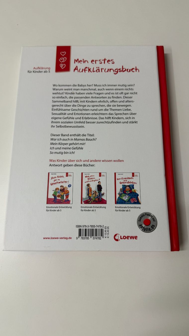 Bücher: Mein erstes Aufklärungsbuch – Gebraucht aus Siggenthal Station von Chinchi3 1