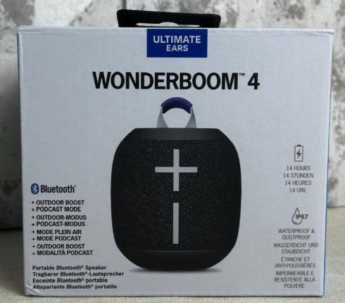 Ultimate Ears Casse acustiche: Ultimate Ears WONDERBOOM 4 Bluetooth Lautsprecher schwarz – Nuovo e nell'imballaggio originale da Luzern venduto da LUBA2012 3