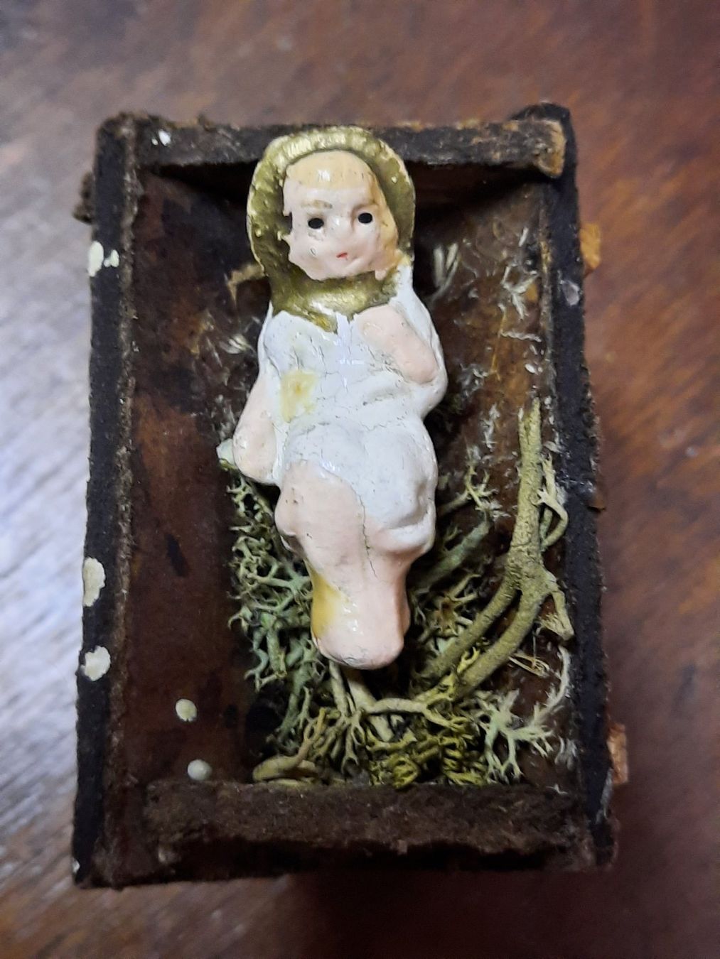 Statuette: 4 antike alte Krippenfiguren – Usato da Weinfelden venduto da JoeBaer 1