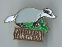 Plaquettes & Badges: Wildpark Langenberg Dachs, Pin – D'occasion à Zürich par t24_de