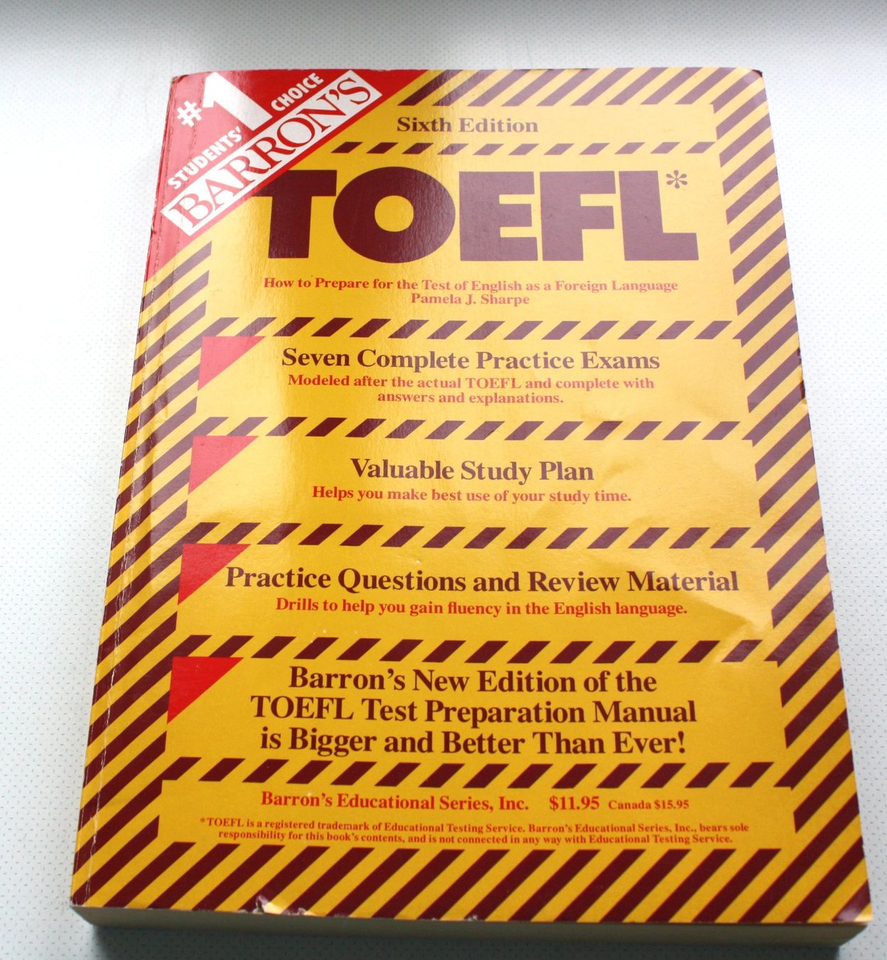 Libri: TOEFL Vorbereitung - Barron's Testbuch, 6th Edition, – Usato da Wettingen venduto da Licht08