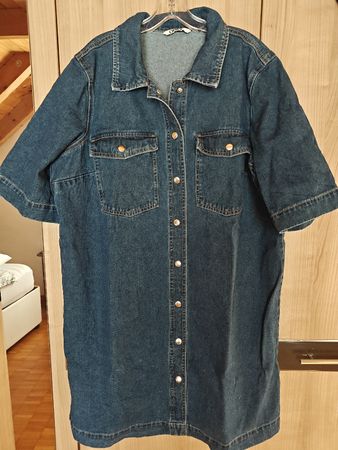 Jeanskleid Only blau kurzarm Grösse XL sehr guter Zustand