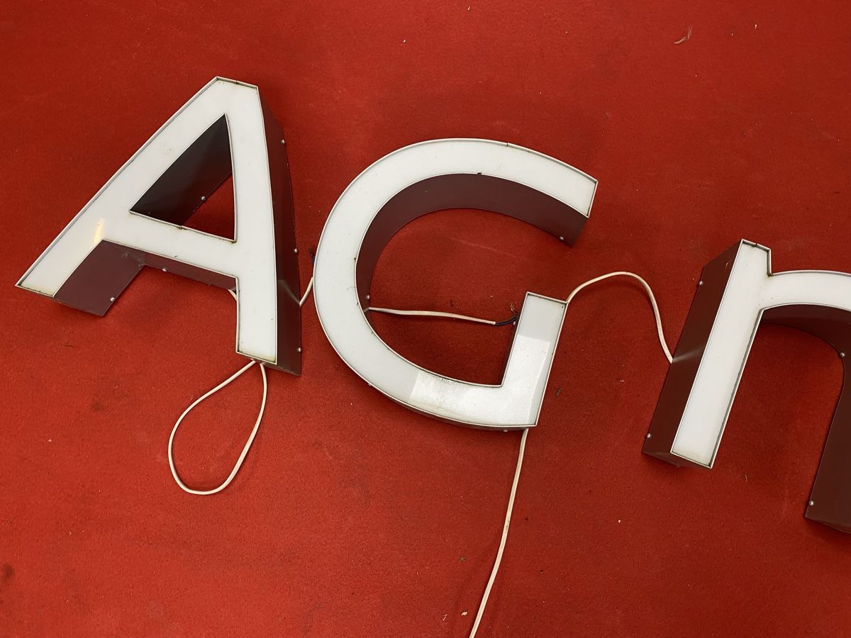 Tutte le decorazioni: 11 Leuchtbuchstaben  – Difettoso da Hägglingen venduto da Karin0802 2