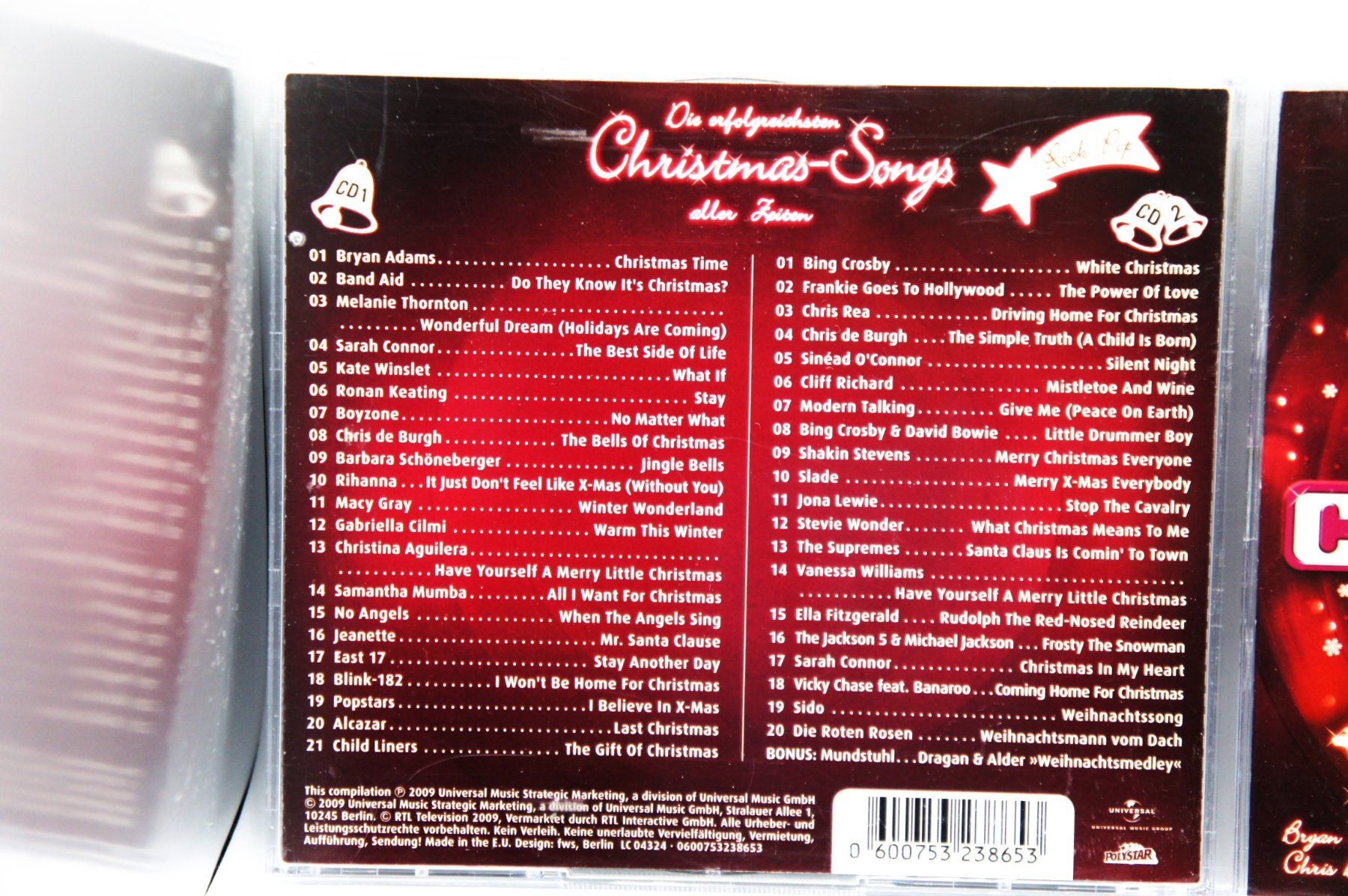 CDs: CD Chart Show Christmas Modern Talking Michael Jackson Slade – Gebraucht aus Ernetschwil von luisvonerni 1