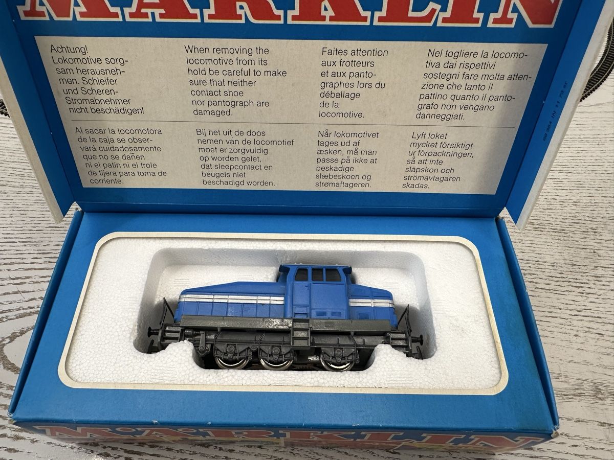 Märklin Modellini di ferrovie: Märklin 3078 DHG 500 Werkslok – Usato da Lupsingen venduto da New-Haven 5