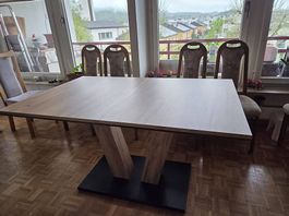 Esstisch 90 x 140/220 cm