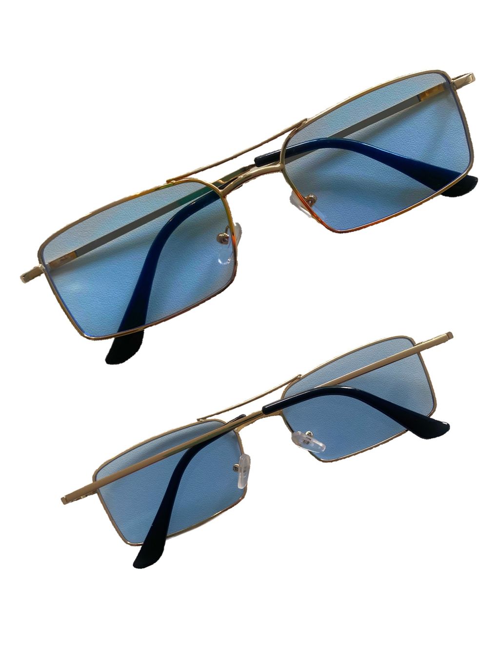 Occhiali & Lenti: Brille mit babyblauen Gläsern – Nuovo (secondo la descrizione) da Luzern venduto da Alenaluh 2