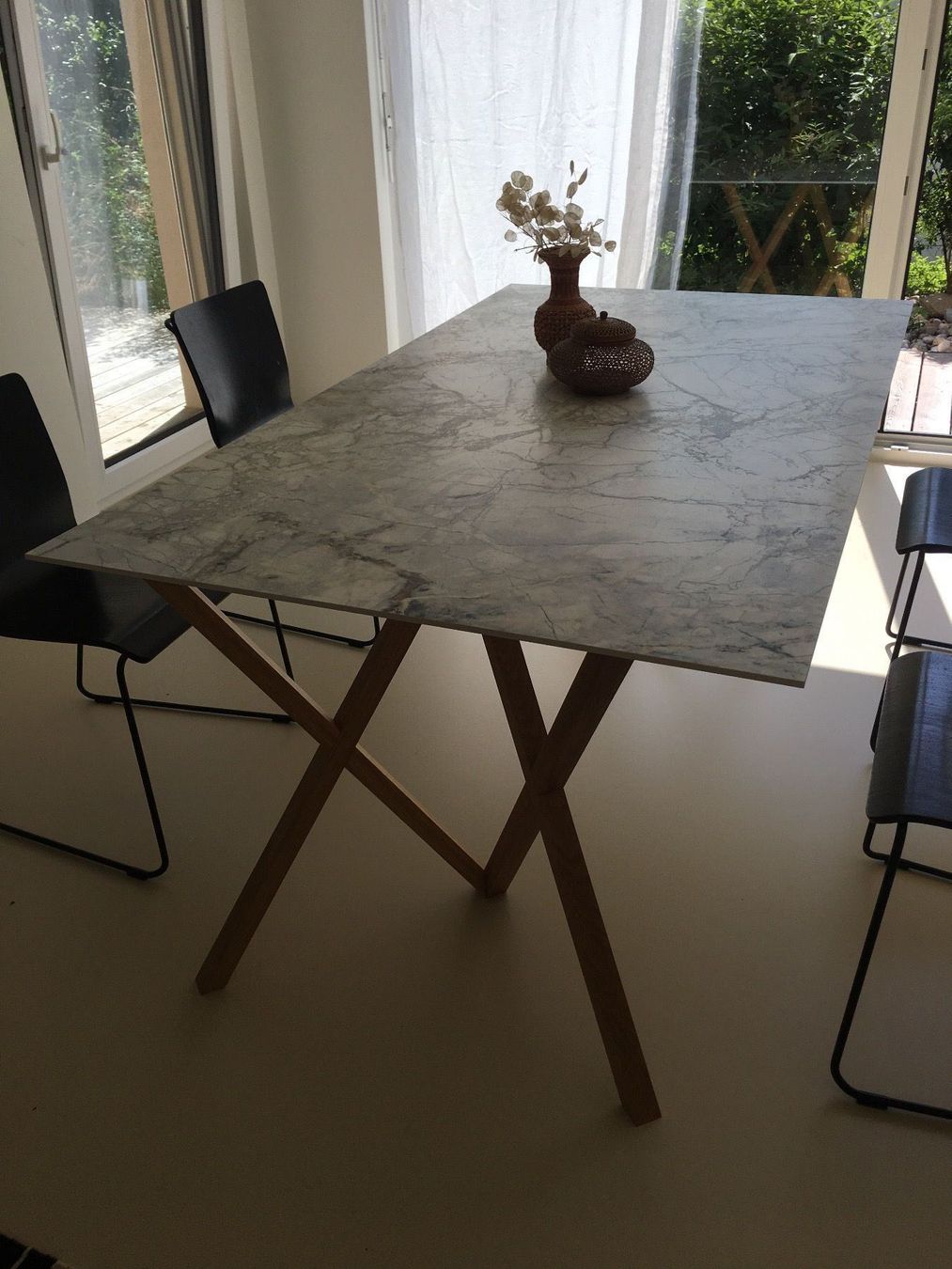 Tables: Esstisch 100x180cm – D'occasion à Homburg par leuearly 6