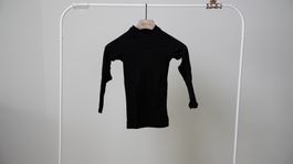 Apani X Bionic Merino Longsleeve Wolle Thermoshirt schwarz