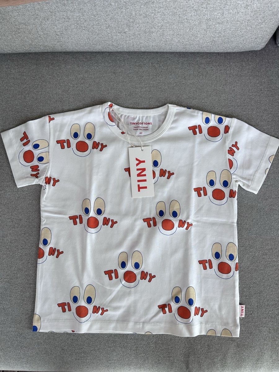Tinycottons T-shirt: New Tinycottons tshirt 4 year old – Nuovo e nell'imballaggio originale da Zürich venduto da Nomin01