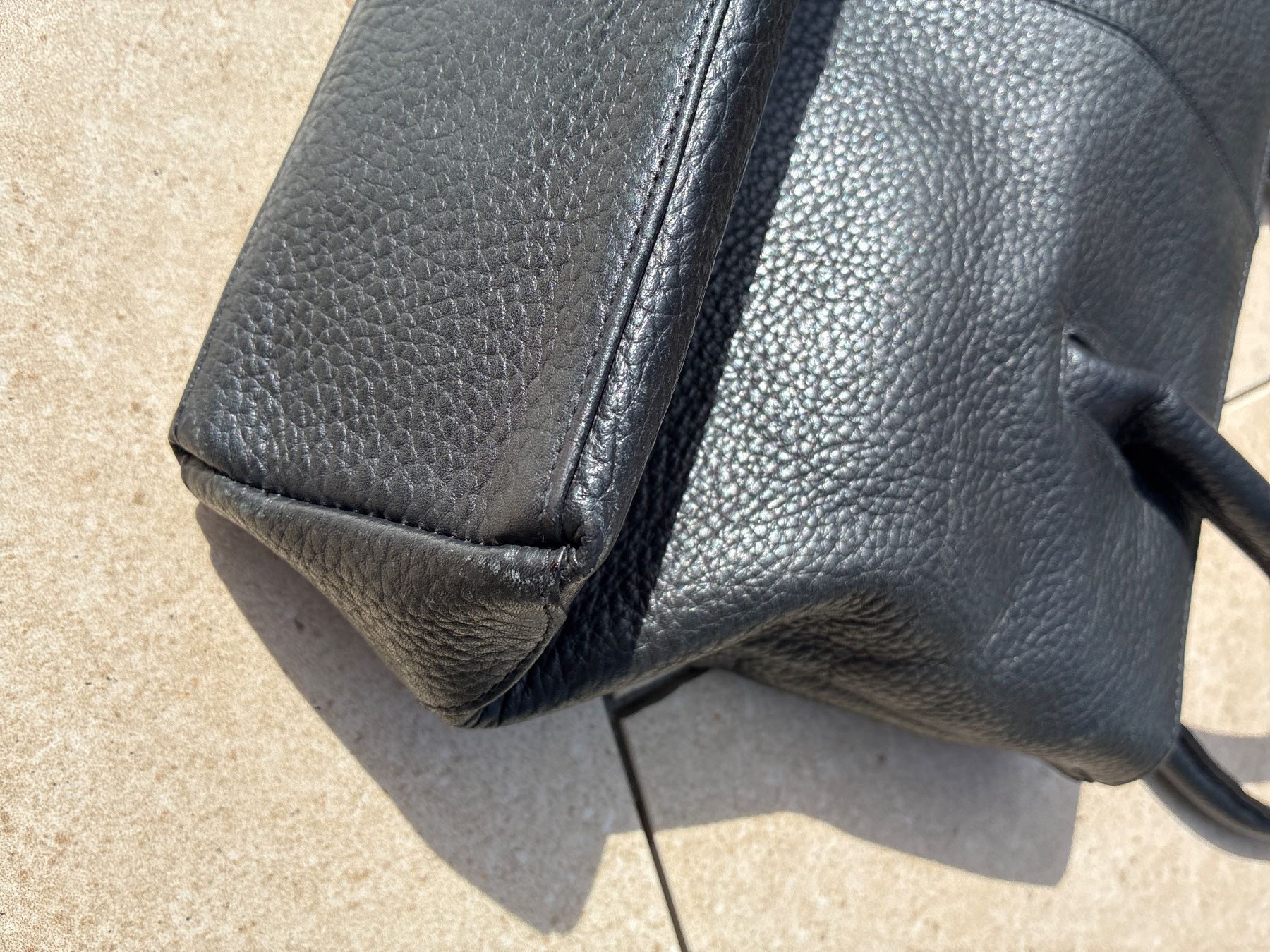 Navyboot Borse da donna: Damentasche schwarz Leder von Navyboot – Usato da Bettlach venduto da Brissoni 6