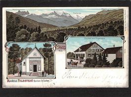 Litho Benken SG , Maria Bildstein , gel. 8.V.1901