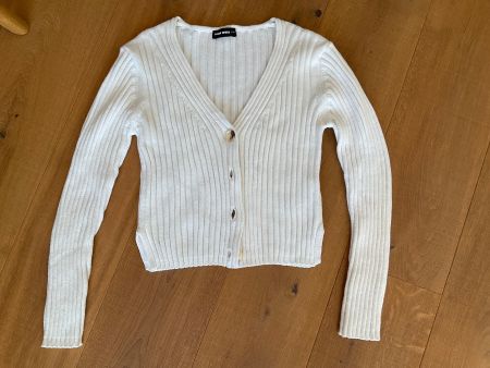 Tally Weijl Strickjacke XS, Weiss
