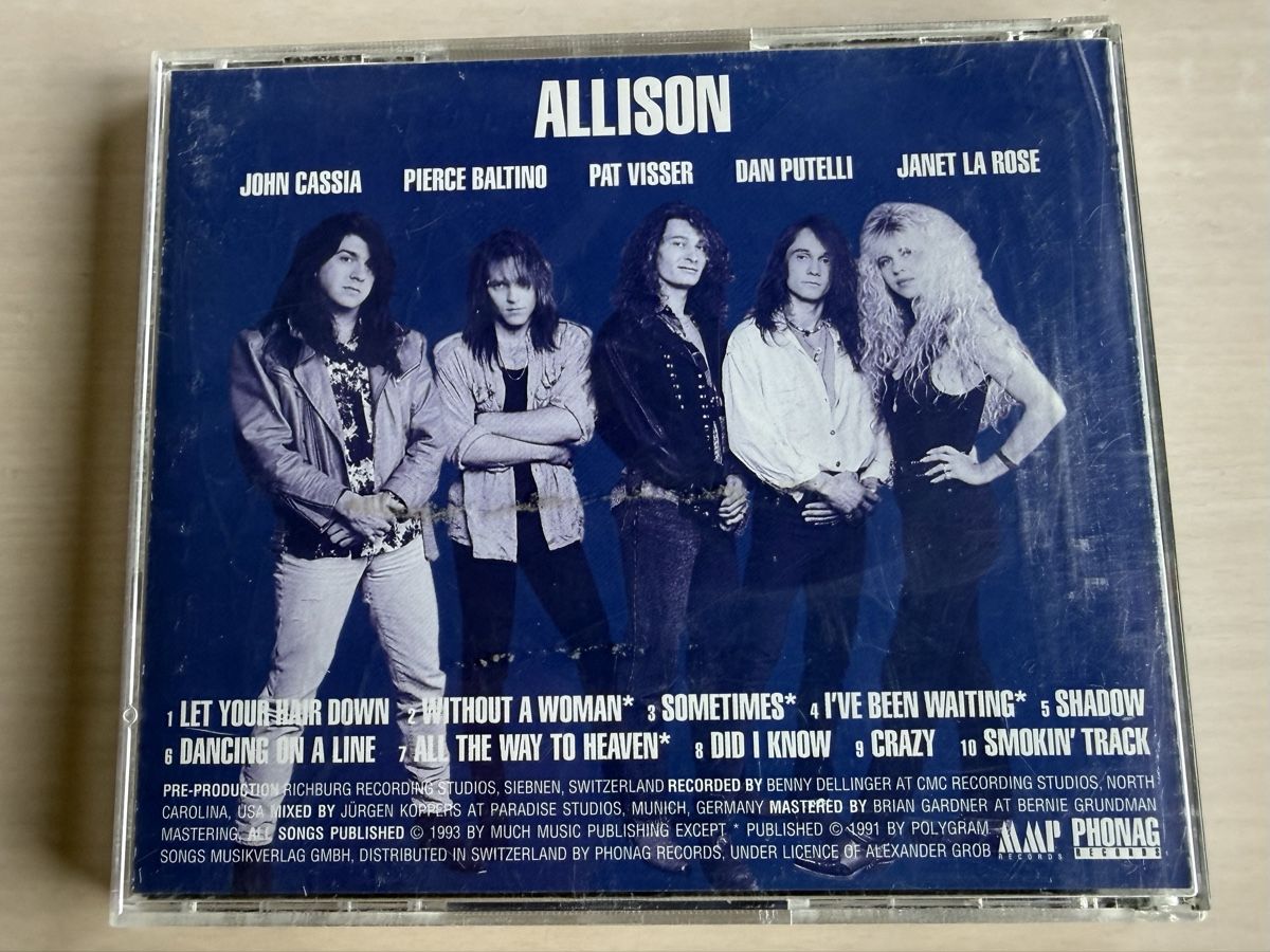 CDs: CD Allison - One - Hard Rock – Gebraucht aus Oberried Brienz von Chyara 1