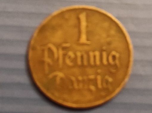 Tutti le monete: 1 pfennigs ville de Dantzig 1923 – Usato da Couvet venduto da lulul