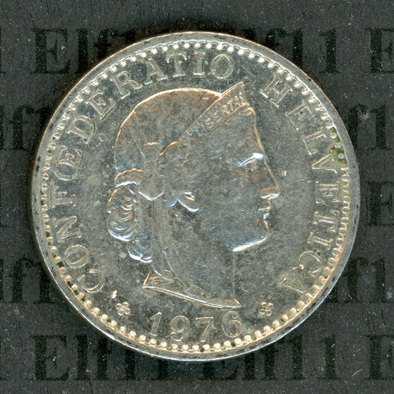 Tutti le monete: CHF___0.20 1976 -vz 20 Rappen – Usato da Widnau venduto da Elf11
