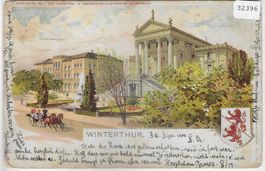 Winterthur - Primarschulhaus - Litho